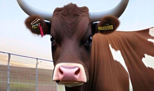 Почти вымершую пахотную корову реанимировали в Португалии